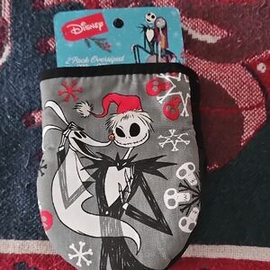 Disney Gray and Black Nightmare Before Christmas Mitt
